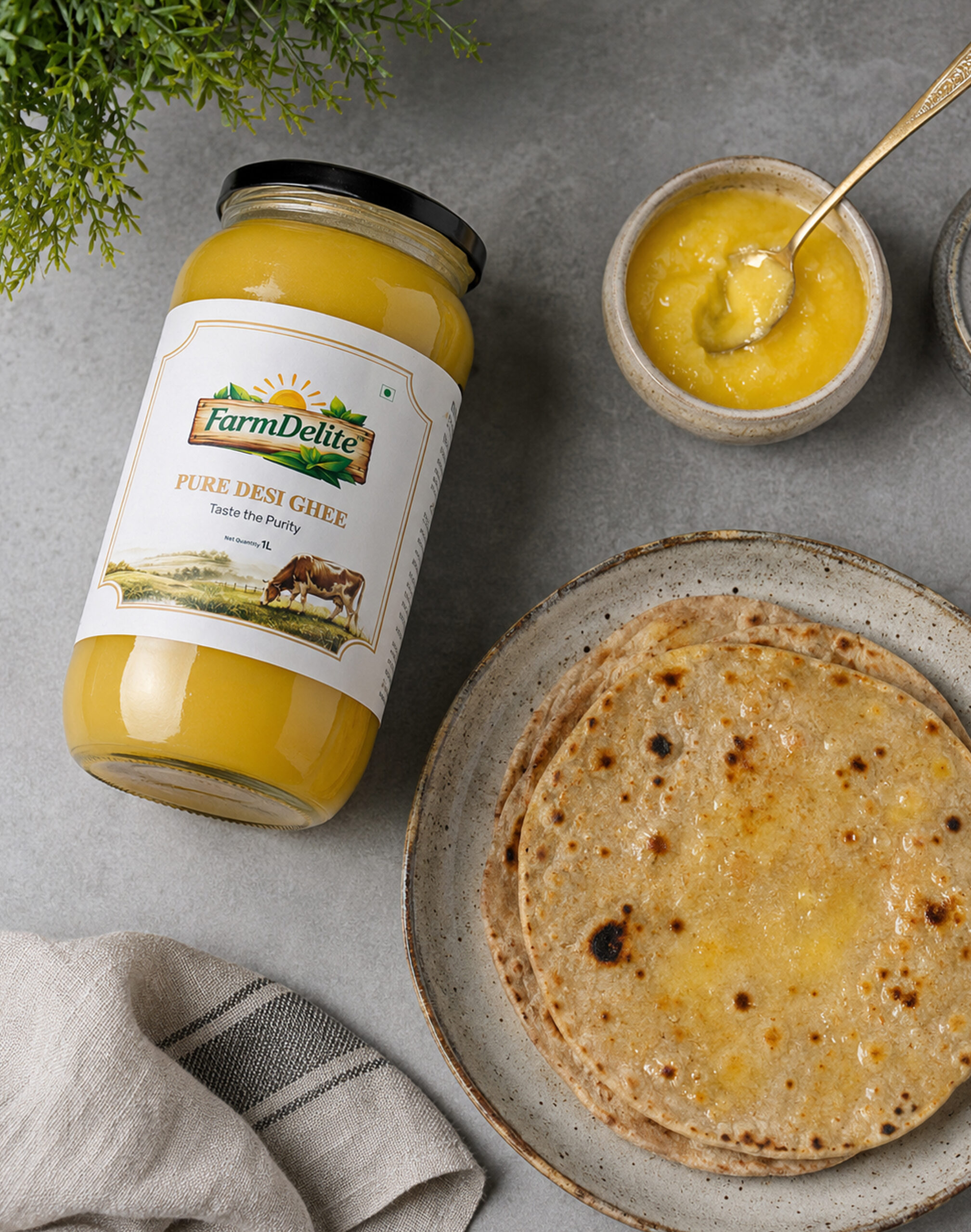 FarmDelite Pure Desi Ghee