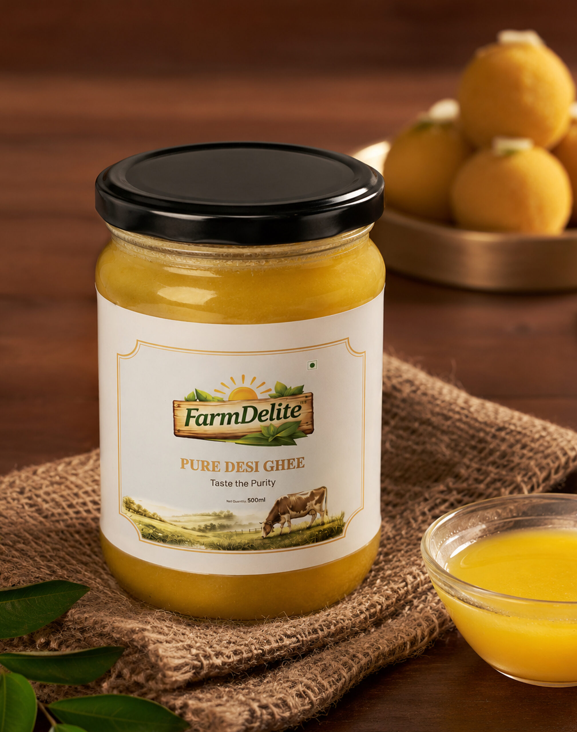 FarmDelite Pure Desi Ghee
